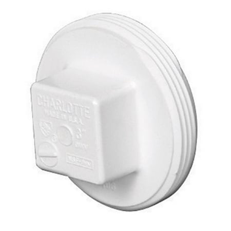 Charlotte Pipe And Foundry PVC001060800HA 2 in Cleanout Plug 44659
